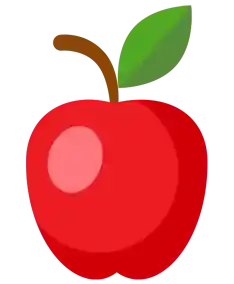 reifer Apfel