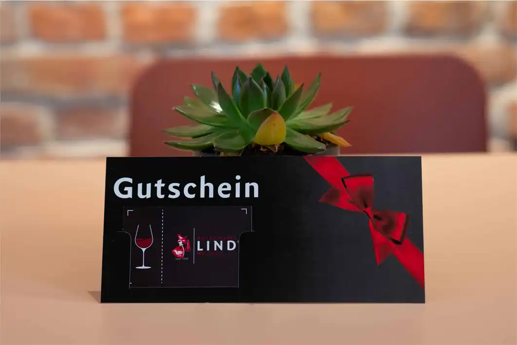 Gutschein für das Weingut Ökonomierat Lind – Wertgutschein für Weinliebhaber