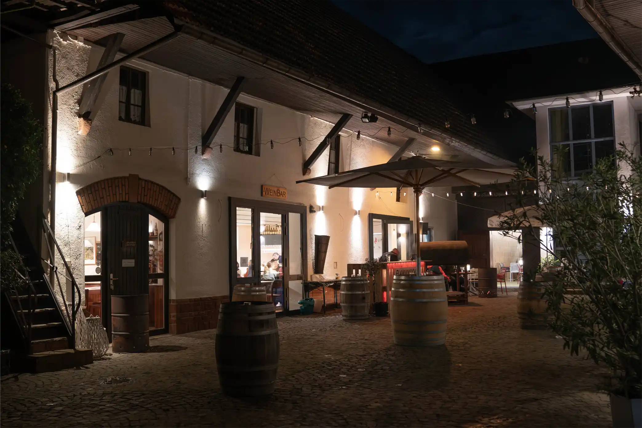 Weinwirtschaft Innenhof